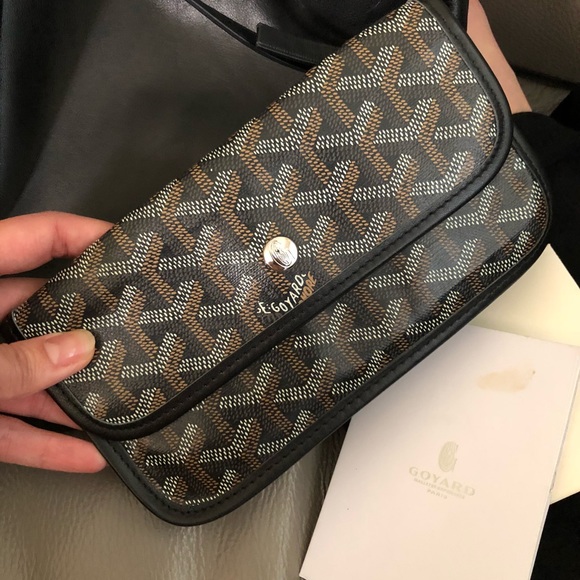 Goyard Black Anjou Reversible PM Tote Bag - Picture 4 of 8